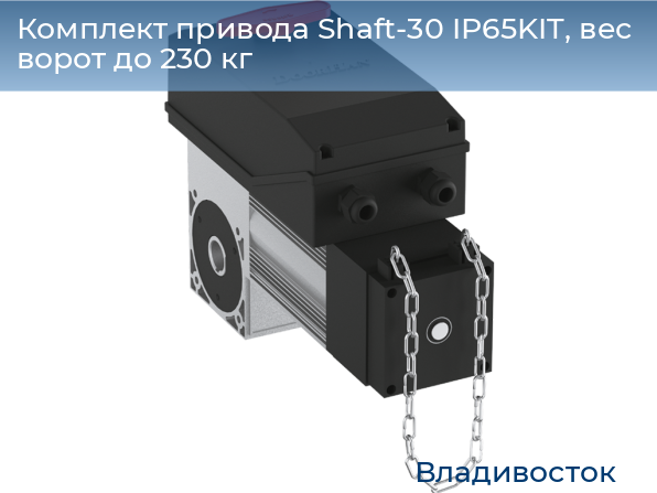 Комплект привода Shaft-30 IP65KIT, вес ворот до 230 кг, vladivostok.doorhan.ru