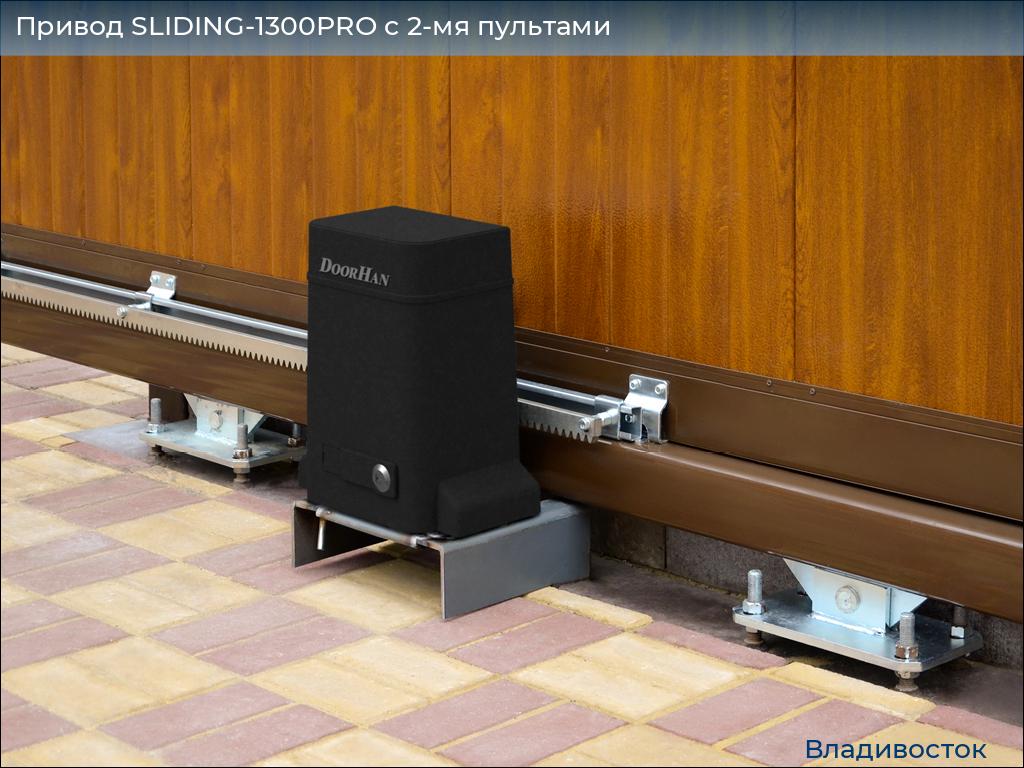 Привод SLIDING-1300PRO c 2-мя пультами, vladivostok.doorhan.ru