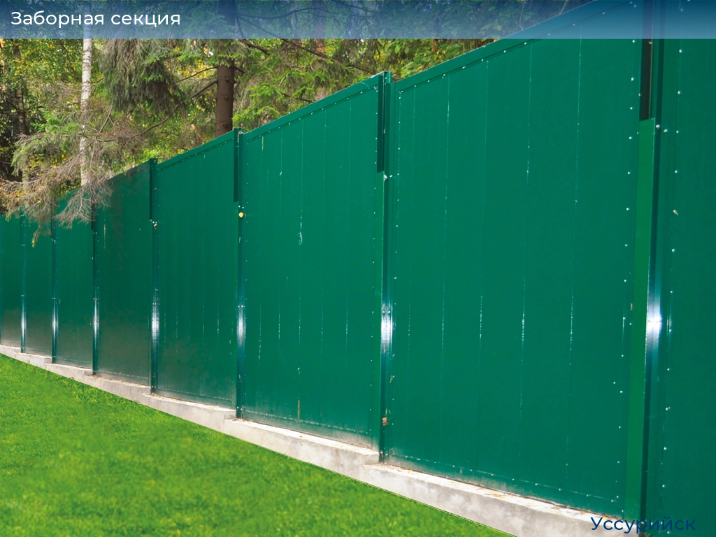 Заборная секция, 