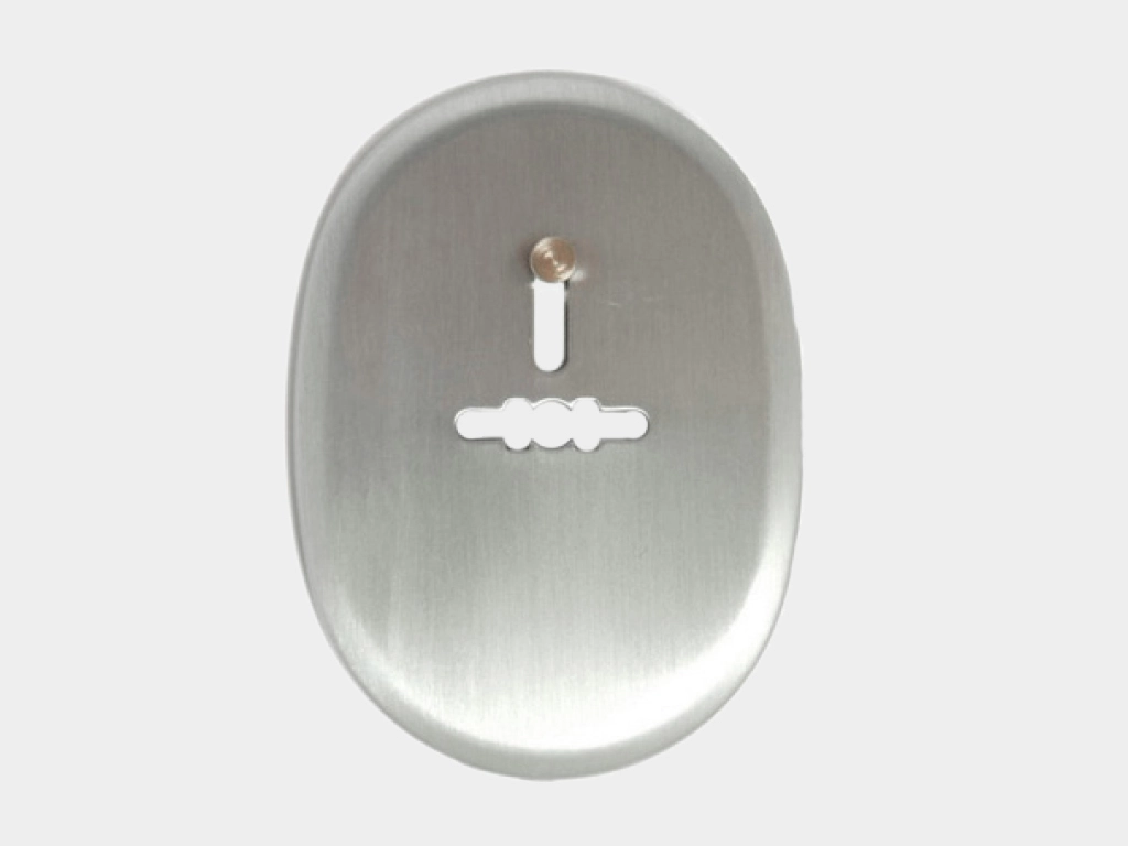 Накладка декоративная сувальдного замка (изнутри со шторкой).