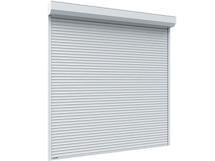 Рольставни витринные (взломоустойчивые) из экструдированного профиля rhe58m