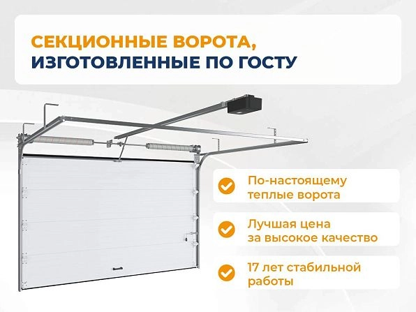 Секционные ворота 2600х2050 мм антрацитовые DoorHan rsd02, ussuriysk.doorhan.ru