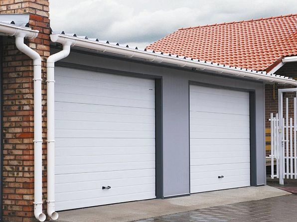 Секционные ворота 2600х2250 мм белые DoorHan rsd02, ussuriysk.doorhan.ru